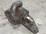 Massey Ferguson 135 Tractor - AG3.152 Perkins Gas Engine Thermostat Housing Used. Price: $65.00.