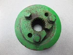 John Deere 62561 And R10710 Mid Mount Hub Pulley 3010,3020,4010,4020 Used. Price: $50.00.