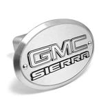 Gmc Sierra 3D Logo On Brushed Oval Billet Aluminum 2 Inch Tow Hitch Cover New. Price: $60.99.