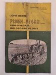 Original Vintage John Deere F135H & F145H Semi-integral Moldboard Plows... Acceptable. Price: $50.00.