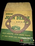 Genuine John Deere H271R New Old Stock Gasket. Price: $18.75.