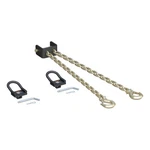 Curt Crosswing 5TH Wheel Hitch Safety Chain Assembly W/ Rail Anchors # 16612 New. Price: $179.95.