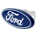 Plasticolor Blue Hitch Cover Chrome Ford Logo 2" Receivers New. Price: $28.14.
