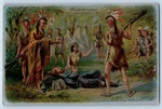Va Postcard Jamestown Pocahontas Saving Life John Smith C1907 Raphael Tuck Sons Used. Price: $29.95.