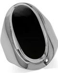 Silvershake Sterling Onyx Ring New. Price: $36.00.