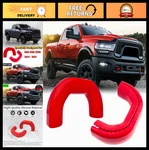 Custom Tow Hook Covers For Ram 2500/3500 (2019-2025) Red Hitch Acces New. Price: $34.19.