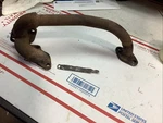 Caterpillar D4-7U Pony Motor Exhaust Pipe 5F8203 Used. Price: $128.50.