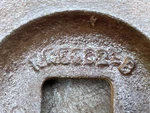 Geniune John Deere 1" Square Disc Harrow Gang Bumper Washer KK5032B Used. Price: $20.00.