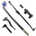 Steering Kit 6 Piece Tie Rod End Drag Link Adjuster For Jeep Wrangler Jk Front New. Price: $369.99.