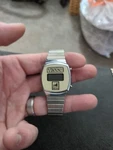 Vintage Tisco Tractor Mens Wristwatch W/ Stretch Band Silver. New Battery Used. Price: $7.99.