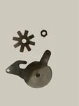 Ford Tractor 600-800 Engine Hand Throttle Friction Plate W/mount Bolt Used. Price: $20.00.