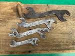 Vintage John Deere Implement Wrenches JD-50 JD-51 JD-52 JD-53 Set Of Four Used. Price: $39.95.