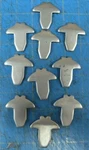 (10) Ten Agco 1891PV New Idea Corn Picker Husking Peg/clip Cleat Wing Type. Price: $39.99.
