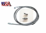 Master To Slave Cylinder Complete Clutch Line For 1992-2001 Honda Prelude New. Price: $28.19.