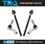 Trq Front Inner Outer Tie Rod Set Fits 2012-2018 Land Rover New. Price: $84.95.