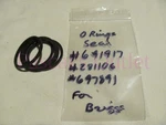 5X O-ring Seal / Air Intake Gaskets For Briggs & Stratton 691917, 281106, 697891 New. Price: $14.00.