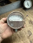 Vtg Mccormick Deering Farm Tractor Machine Vacuum Inches Gauge No 12337-C Usa Used. Price: $99.99.