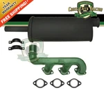 T20252 MANIFOLD/AL27388 Muffler Kit For John Deere Tractors T20006, T19978+ New. Price: $245.20.