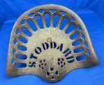 Vintage Stoddard Tractor Seat, Original Bolt & Square Nut, No Cracks, Clean Used. Price: $119.00.