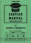 Ford 9N 2N Tractor Service Manual Owners Mechanics Unspecified. Price: $18.79.