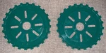 (2) International Harvester Lustran Corn Planter Plates C11-24 Used. Price: $9.99.