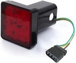 12 Led Brake Light Trailer Hitch Cover Towing & Hauling For 2" Receiver Red Lens New. Price: $14.99.