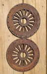 International 1967A Cast Iron 20 Cell Sorghum Seed Plate Used. Price: $50.00.