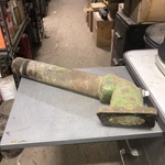 John Deere Unstyled Upper Water Pipe With Temp Hole A845R AA565R Used. Price: $50.00.