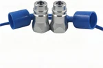2-PCS 1/2" Ag ISO5675 Valve 2PCS-1/2 Npt Male( Poppet), Blue, Silver New. Price: $20.23.