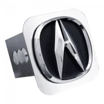 Acura 3D Logo Black Fill Class Iii Trailer Tow Hitch Plug Official Licensed New. Price: $39.95.