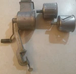Vintage Kitchen Craft Hand Crank Grater & Slicer West Bend,wisconsin Used. Price: $99.99.