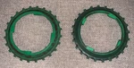 (2) John Deere Lustran Plastic Corn Planter Plates B8-24X Used. Price: $9.99.