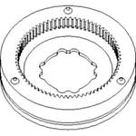 AH105040 Reverser Ring Gear Fits John Deere 6620 6622 7720 7722 8820 ++ Combines New. Price: $241.03.