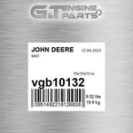 VGB10132 Mat Fits John Deere (surplus Open Box) New. Price: $138.88.